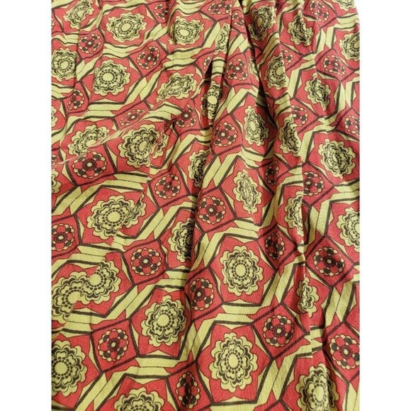 MATILDA JANE Cheerio Wrap Small Wrap Dress Green Red Retro Party Career … - Picture 7 of 10